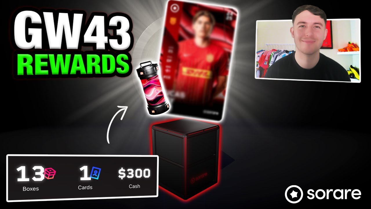 Opening My Sorare Rewards 🎁 (GW43)