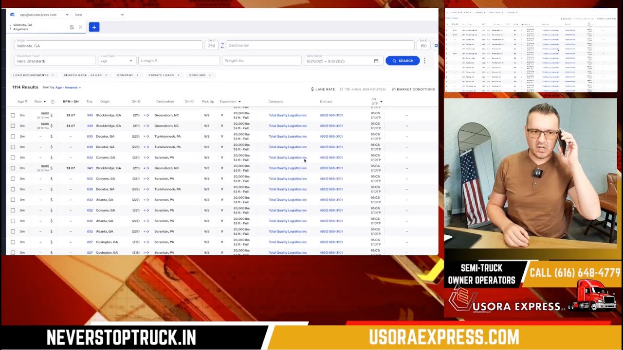 A day in a life of a trucking dispatcher
