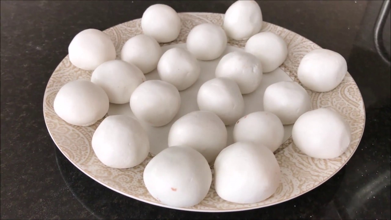 How to make glutinous rice balls 