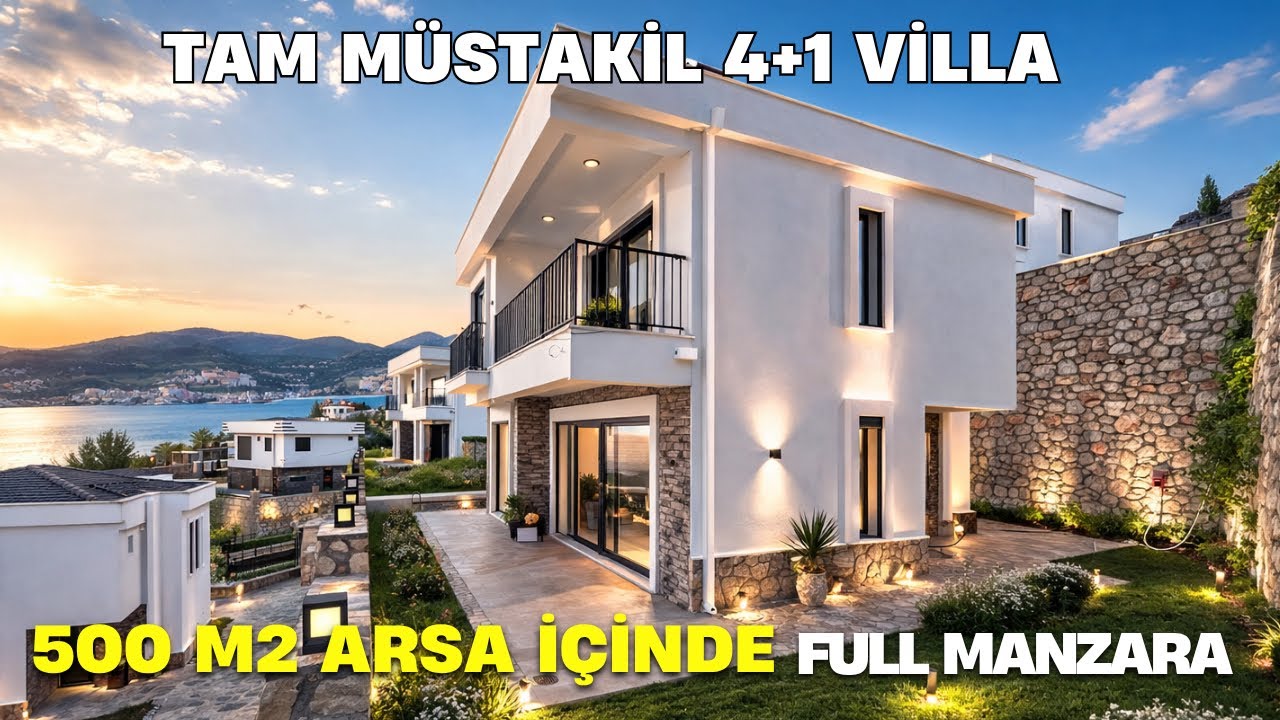 Didim Akbük'ün Körfezini Seyrine Doyamayacağınız Fırsat Fiyatlı Villa