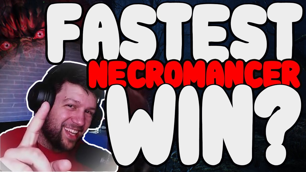 Early Game BASIC Build NECROMANCER Is BROKEN! - FASTEST WIN EVER? | Evil Dead The Game