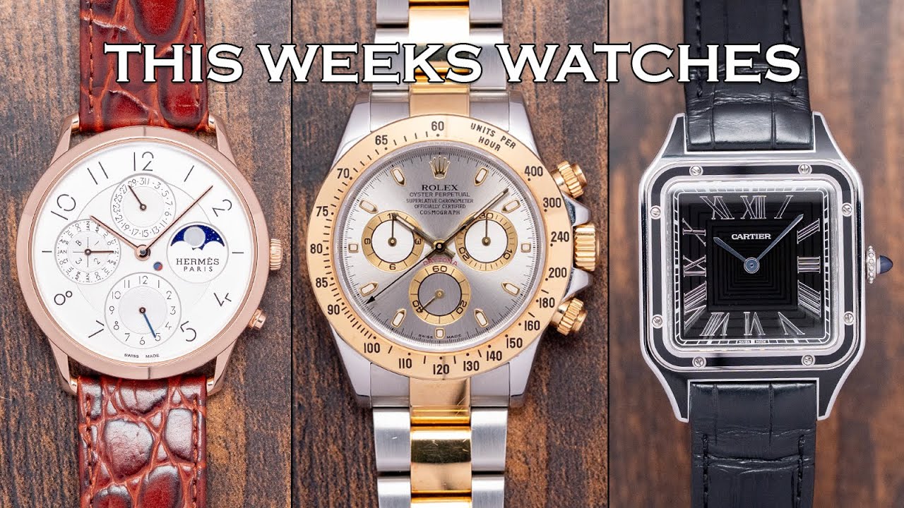 Часы этой недели: Rolex Daytona, Hermès Quantieme Perpetuel, Cartier Santos и многое другое [EP248]