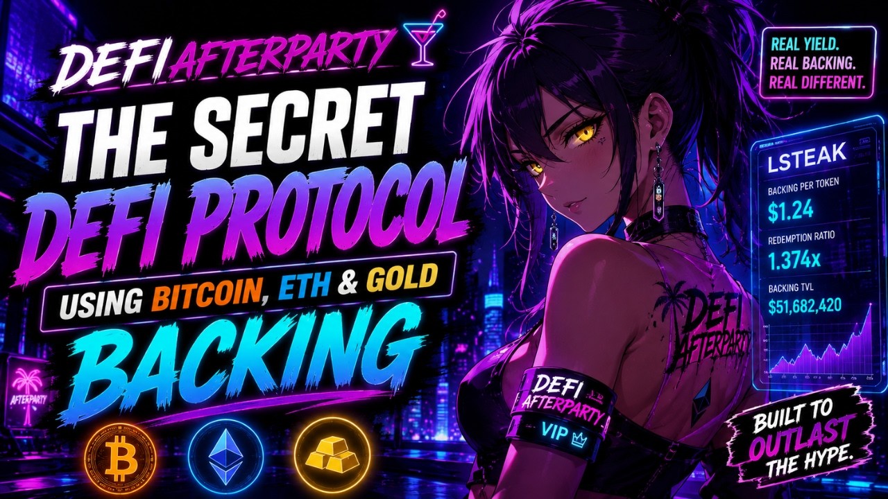 The Secret DeFi Protocol Using Bitcoin, ETH & Gold Backing 🤯