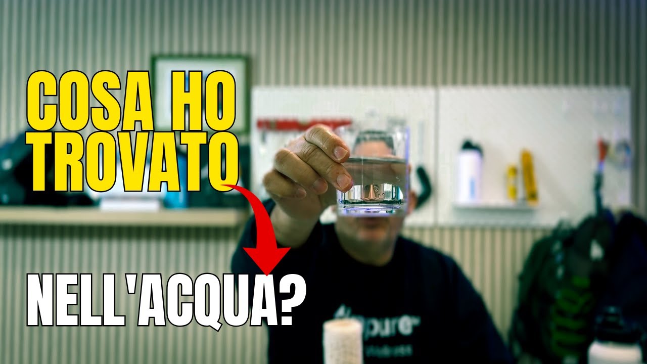 Cosa ho trovato nell'acqua ?