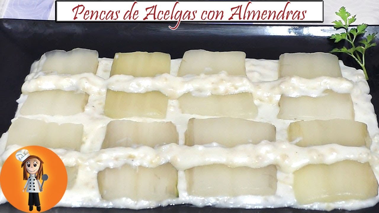Pencas de Acelgas con Salsa de Almendras | Receta de Cocina en Familia