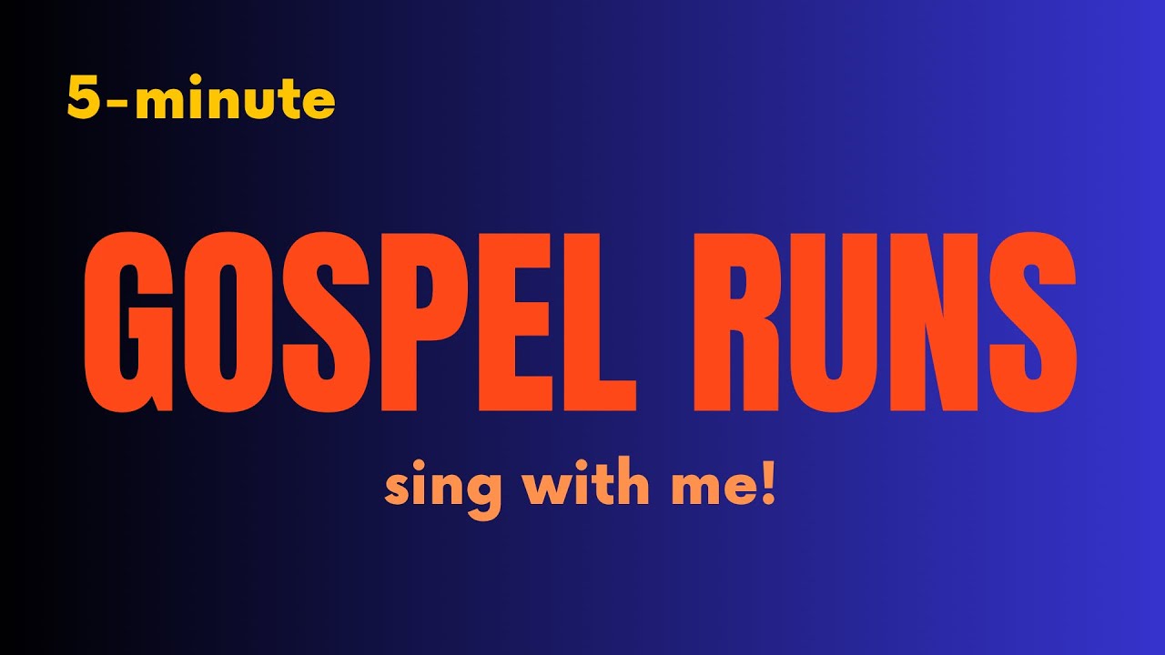 5-Minute GOSPEL Runs - No Breaks! 
