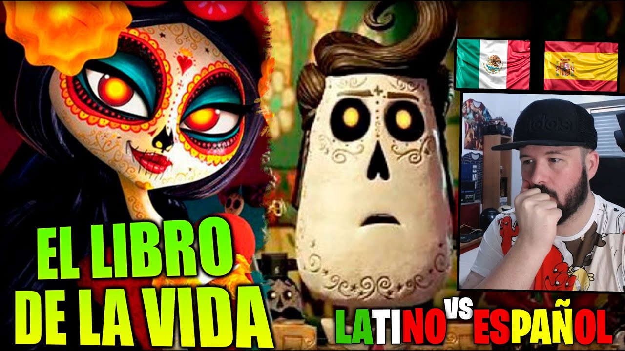 🇪🇸ESPAÑOL REACCIONA a DOBLAJE LATINO de EL LIBRO DE LA VIDA 😲 SI PUEDES PERDONAR LATINO VS ESPAÑOL 😲