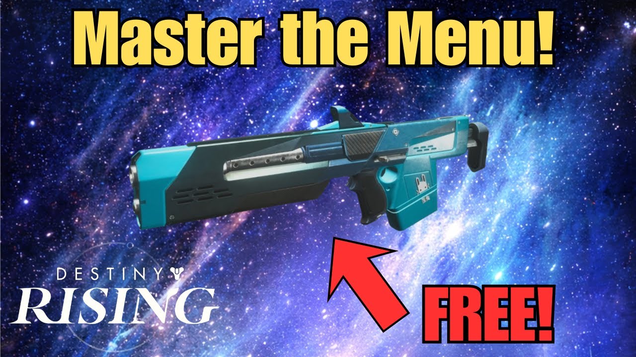 Destiny Rising - Menu's explained for beginners!