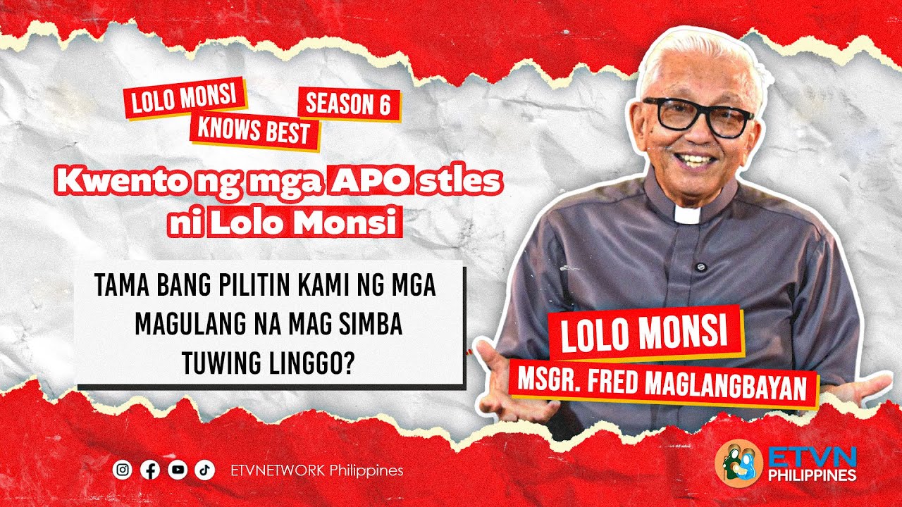 TAMA BANG PILITIN KAMI NG MGA MAGULANG NA MAG SIMBA TUWING LINGGO? l MONSI