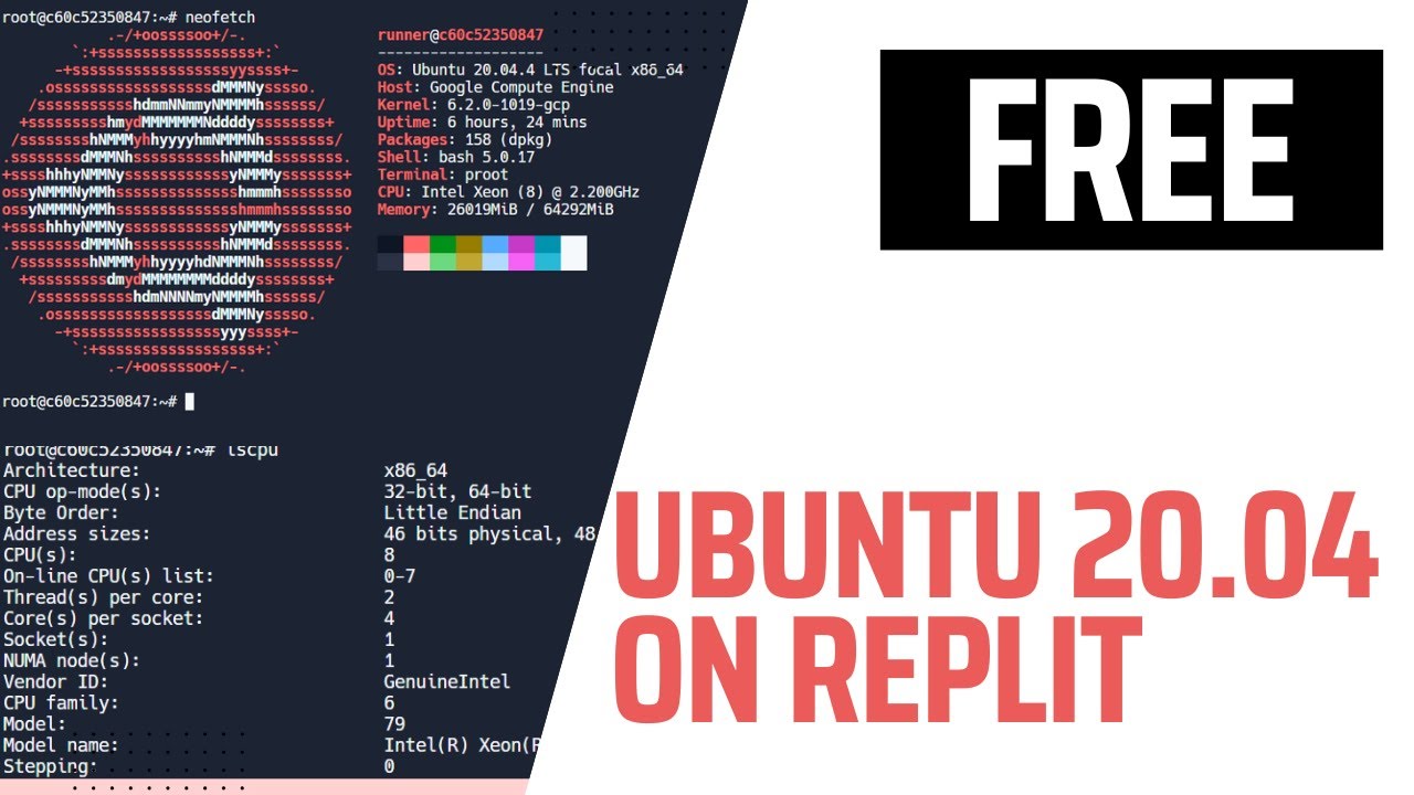 FREE UBUNTU VPS ON REPLIT 2023-24 (MINECRAFT COMPATIBLE)