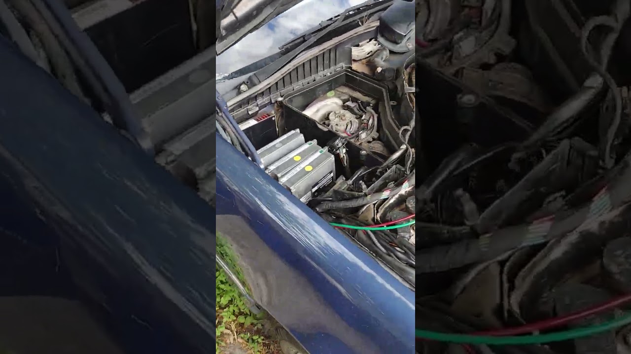 Случайное видео. Климат-контроль W140, неисправен регулятор вентилятора.