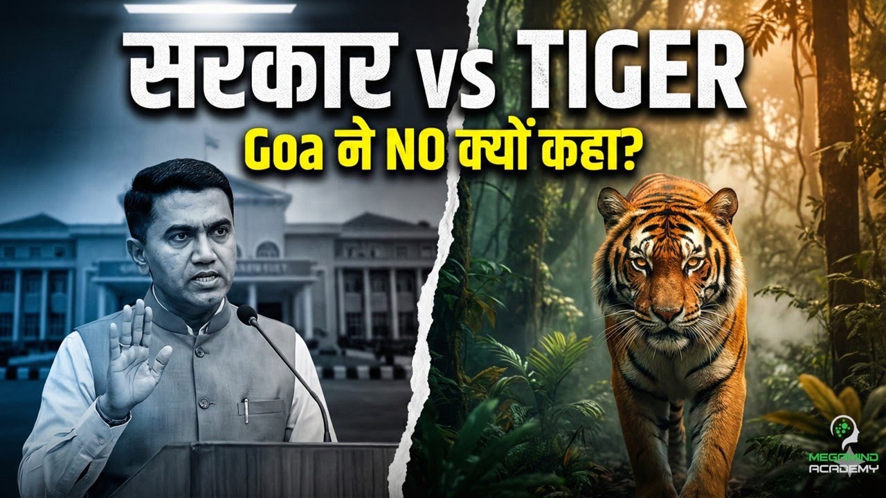 Goa Govt vs India&rsquo;s First Tiger Reserve? | Mhadei Wildlife Controversy Explained