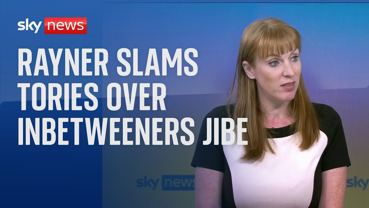 Angela Rayner slams Conservatives over Inbetweeners jibe