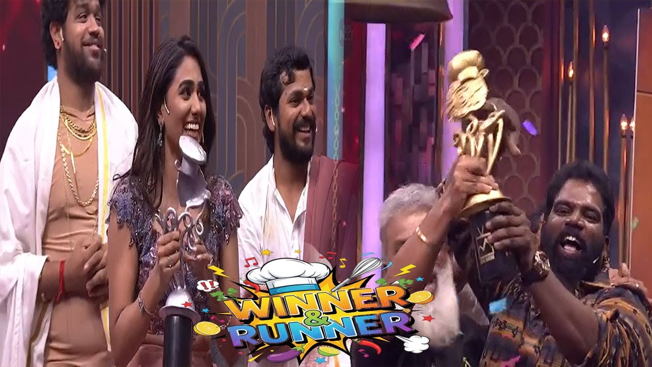 Top Cooku Dupe Cooku Season 2 Winner | Besant Ravi Title Winner | Preetha Runner Up | Grand Finale