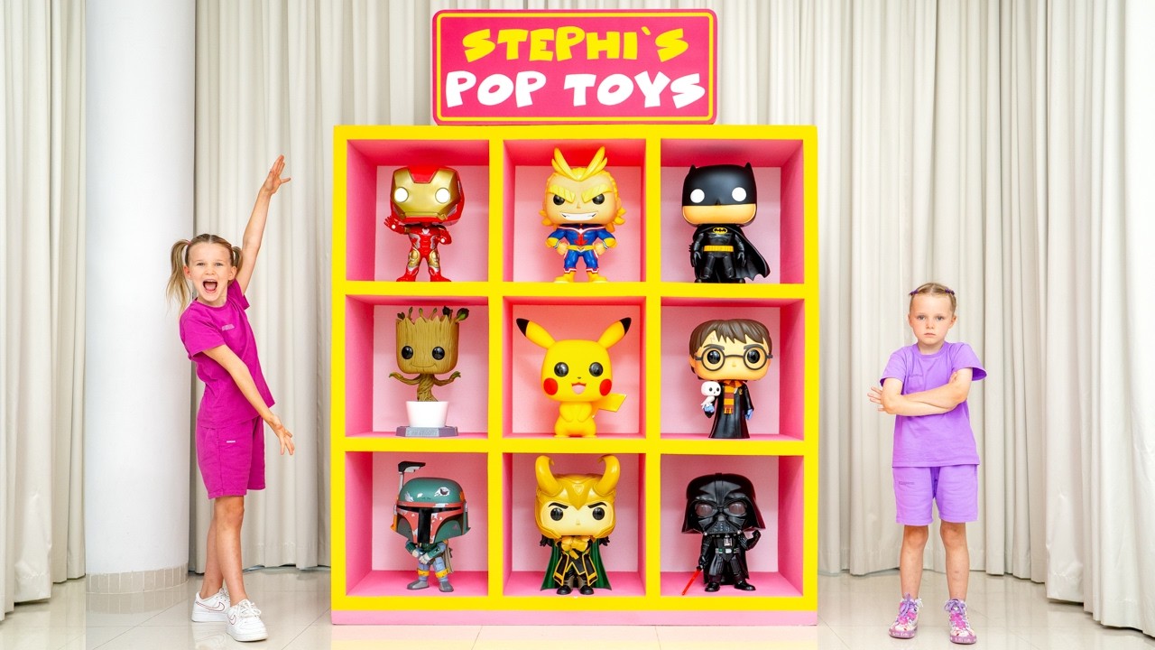 Игрушки POP оживают в доме