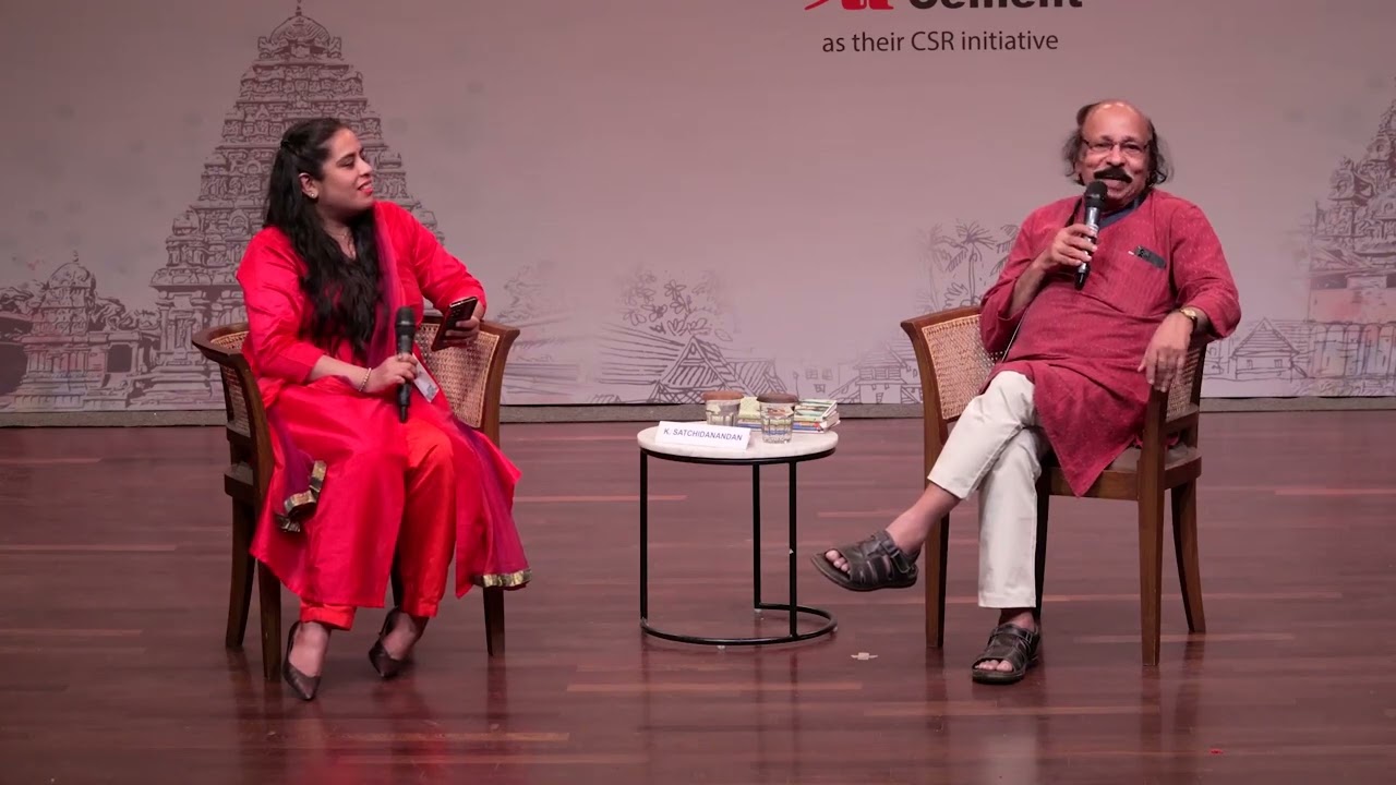 When the Poet Writes: K Satchidanandan with Mahalakshmi Prabhakaran