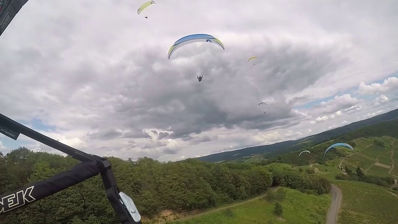 FLY- Gleitzeitgestaltung - ELA kommt in den Himmel- und wieder raus !