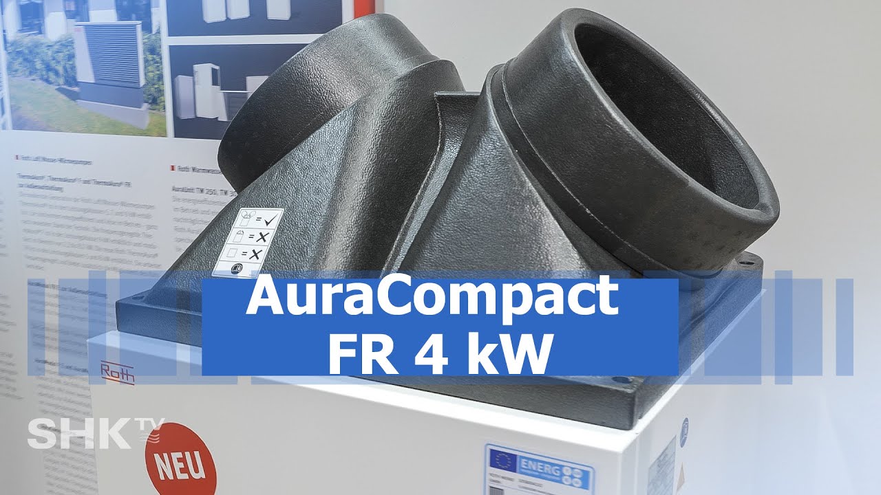 Roth AuraCompact: Luft/Wasser-W&auml;rmepumpe f&uuml;r Innenr&auml;ume | SHK-TV Produkt