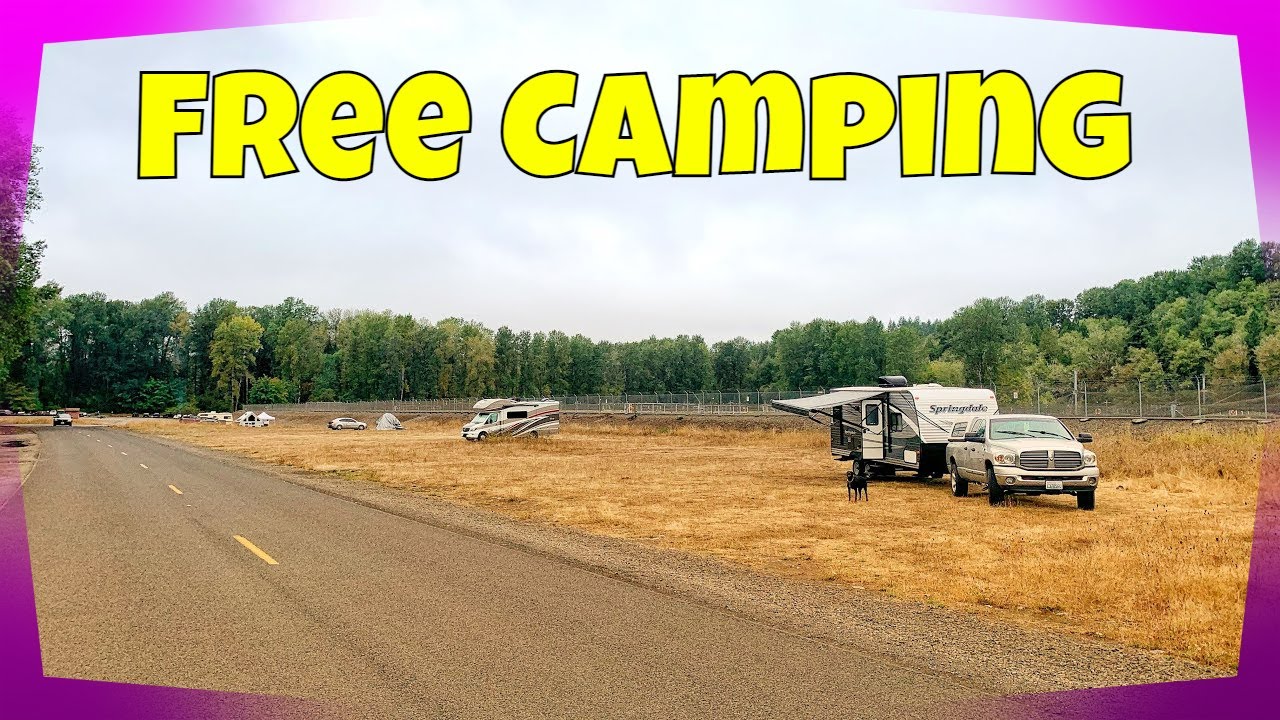 Free Camping at Cowlitz Fish Hatchery in WA