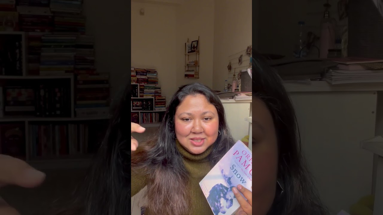 Here I present my favourite book! #booktok   #titlereveal #orhanpamuk #bookreview #books