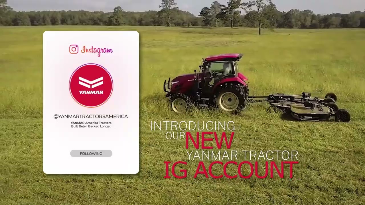 Follow Yanmar Tractors America  on Instagram