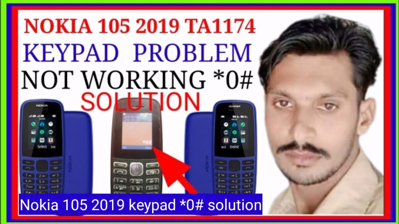Nokia 105 Ta 1174 *0# Keypad Problem not working *0# solution || Wahad Technical February 18, 2024