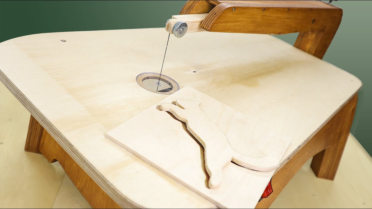 How To Make Homemade SCROLL SAW |Diy Scroll Saw