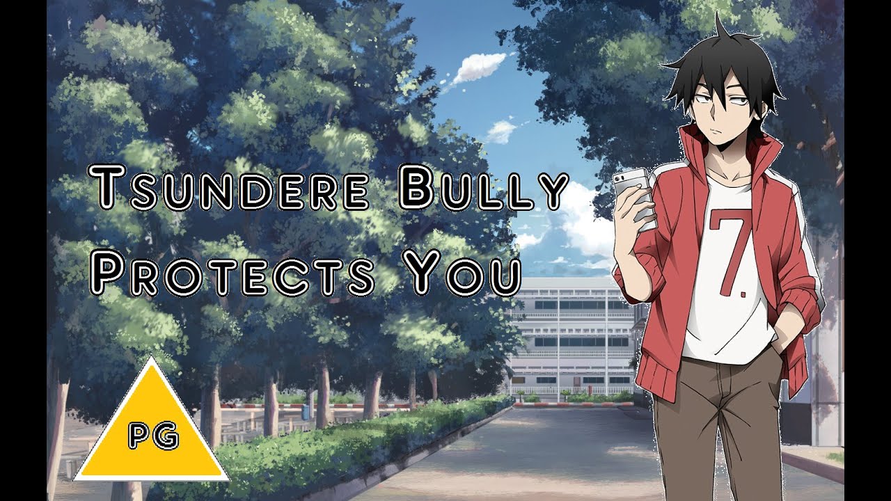 Tsundere Bully Protects You [Possessive] [Kabedon] [Walking You Home] (M4M) | Audio Roleplay