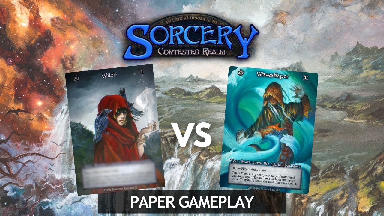New Witch Avatar | Paper Gameplay Vs Waveshaper | Sorcery Contested Realm
