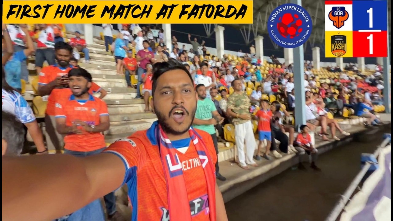 First Home Match I FC Goa vs Inter Kashi FC | ISL 2025-26 |