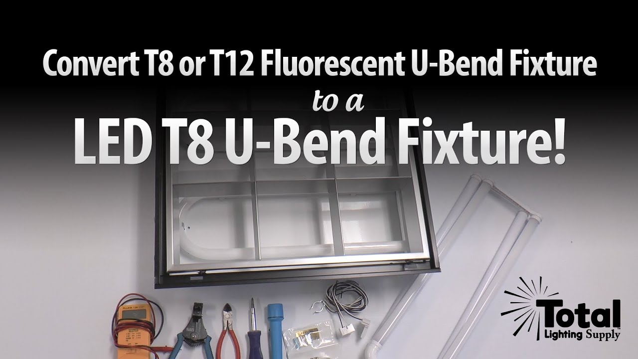 ❗️OUTDATED Go Dual END - Convert T8 T12 Fluorescent U-bend Fixture to Single End powered LED Fixture