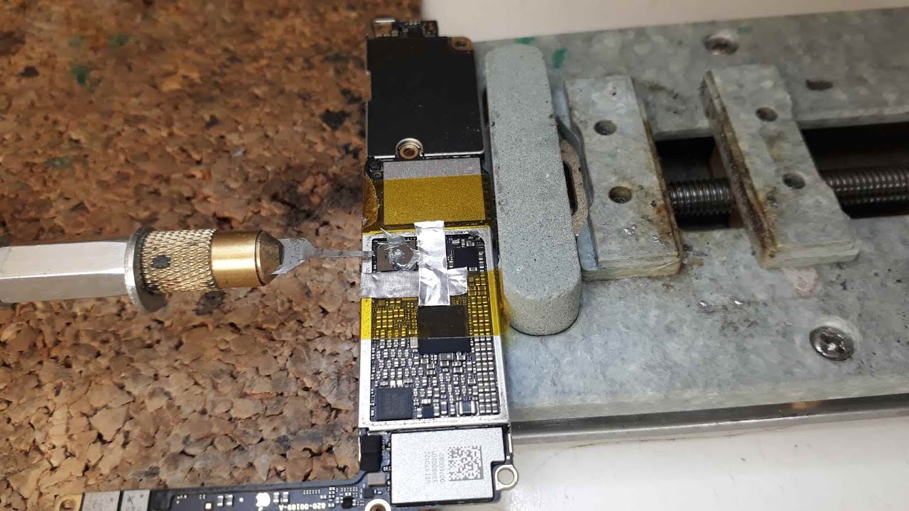 iPhone 7 Audio IC Chip Reparatur besonders schonend durch neue Technik
