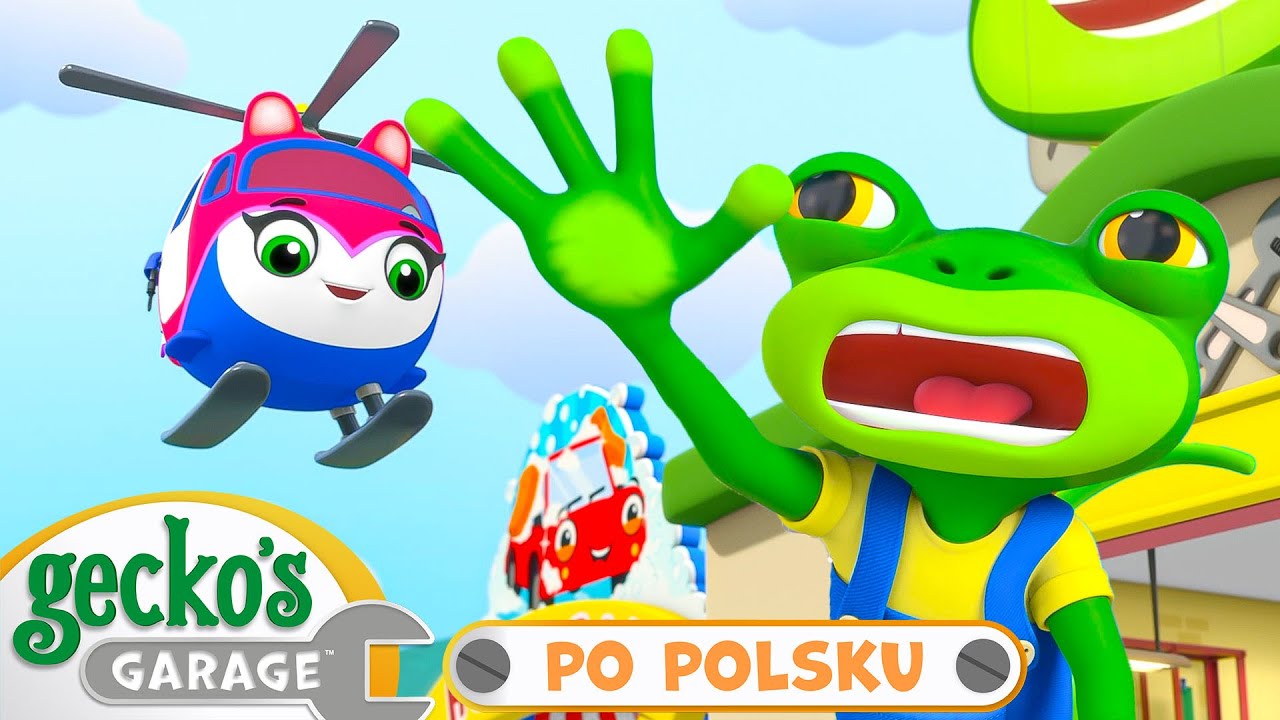 Ratuj naszego gekona!! | Warsztat Gekona | Bajka dla dzieci po polsku | @GeckosGaragePoPolsku