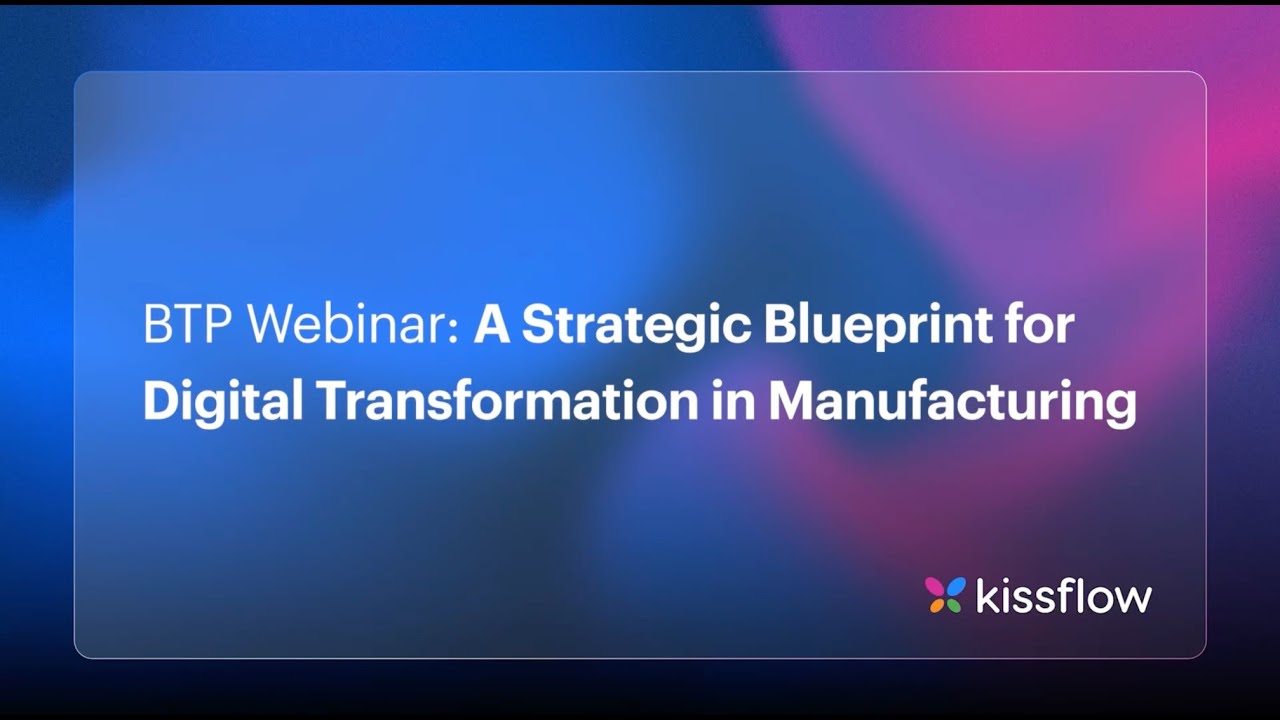 Digital Transformation in Manufacturing &ndash; Strategic Blueprint Revealed!