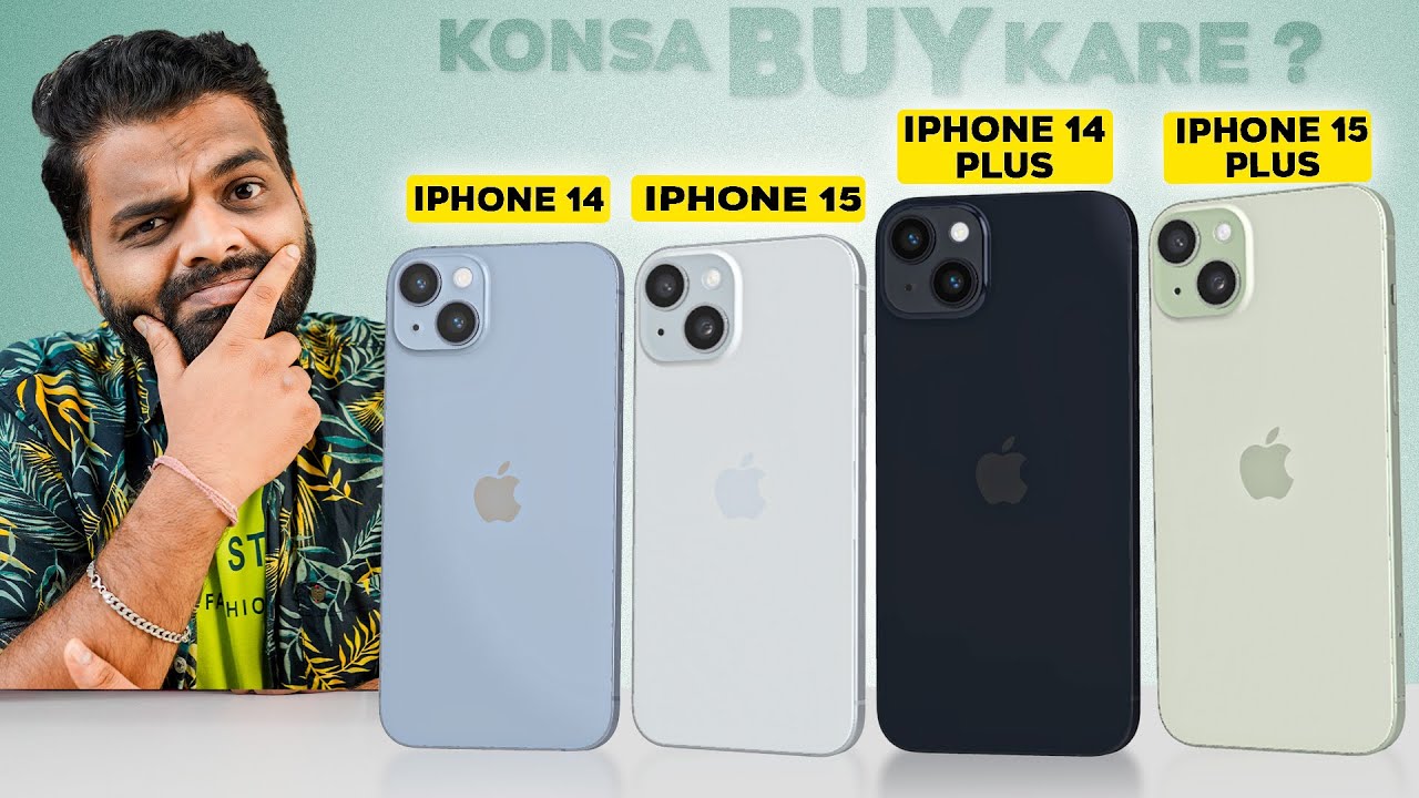 Konsa iPhone Best Hoga - iPhone 15 vs iPhone 14 & 15 Plus - Worth the Upgrade?
