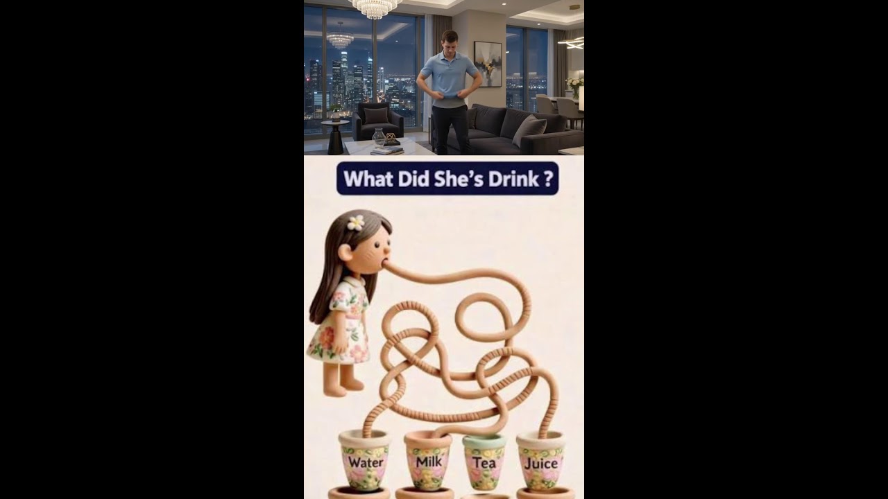what did she drink?