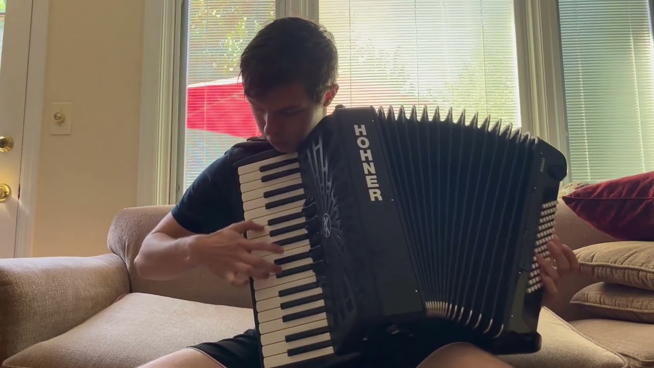 Když sem já šel kolem panskej zahrady - Akordeon Hohner Bravo 72