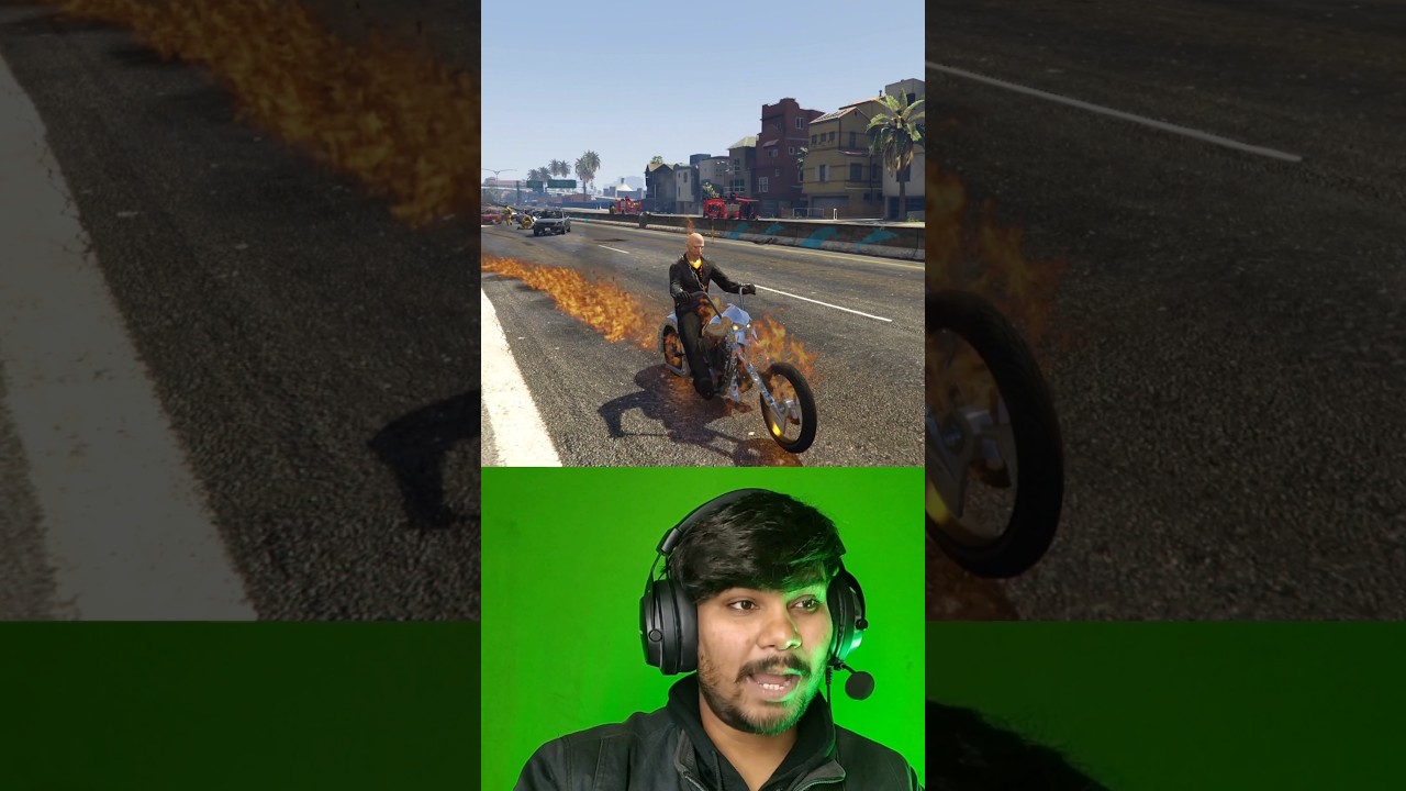 GTA 5 Ghost Rider 🔥 | Showing All Supernatural Powers. 