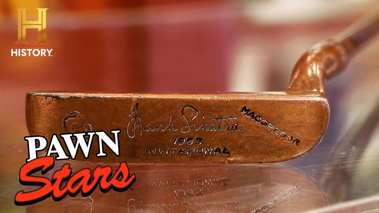 MEGA RARE Frank Sinatra Golf Putter - “I Was SHOCKED” (Season 10) | Pawn Stars