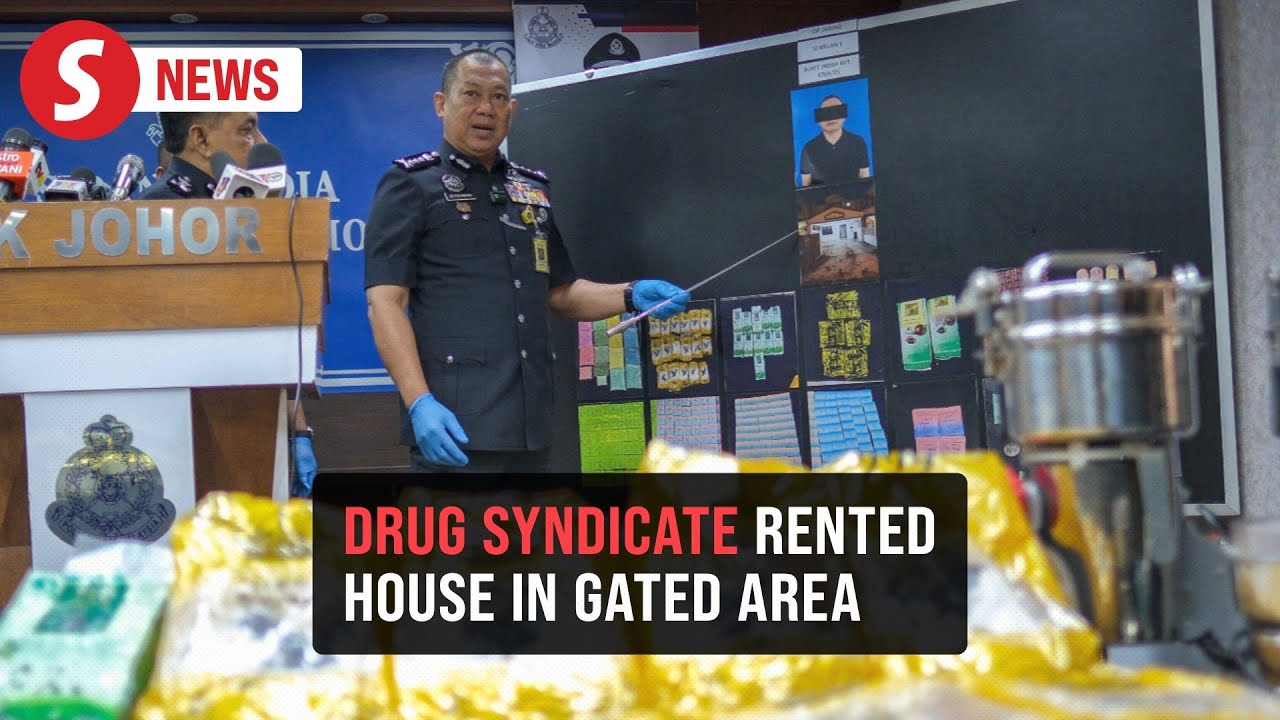 Over RM11mil worth of drugs seized in raid at Johor gated community