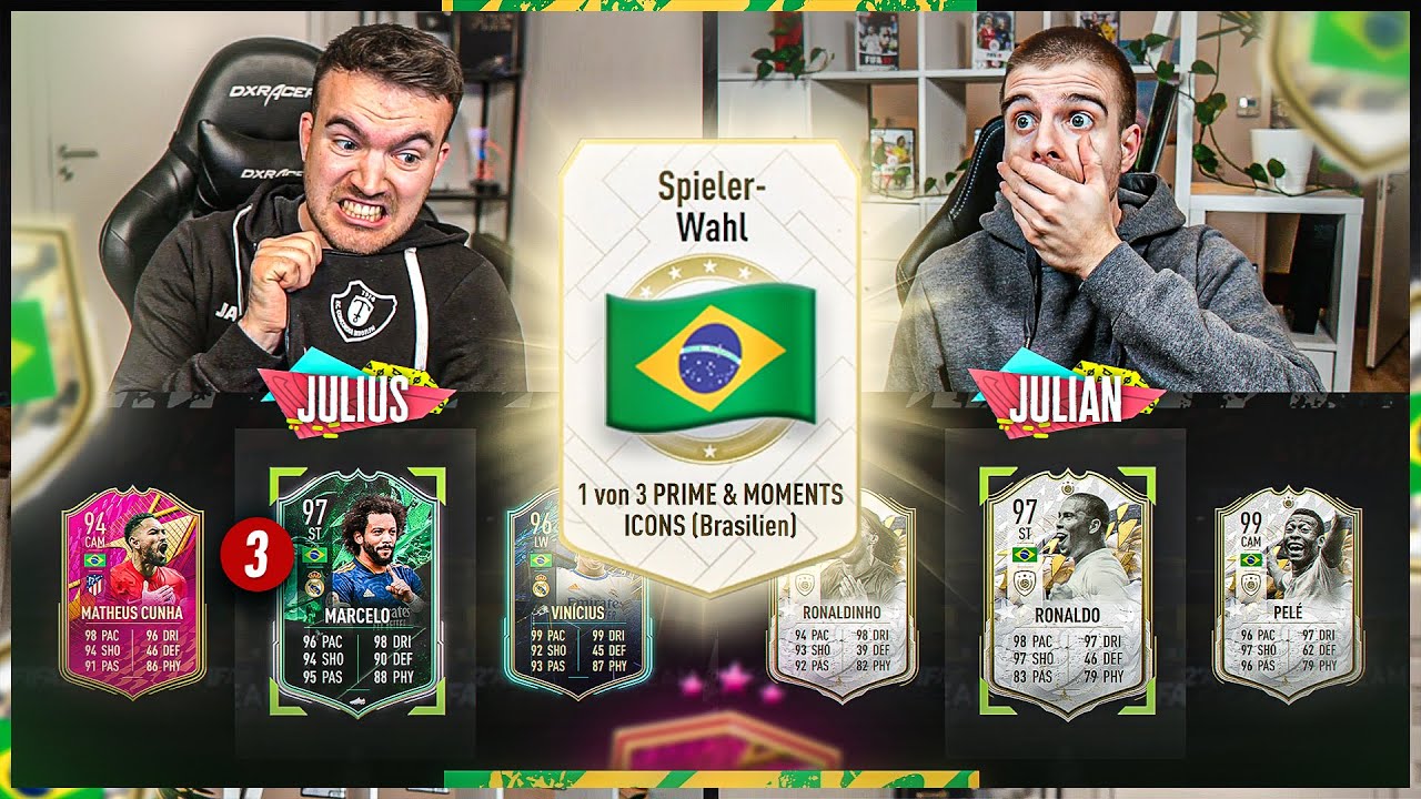 FIFA 22: BRASILIEN ICON PLAYER PICK Past vs Present Showdown 🥺🕒