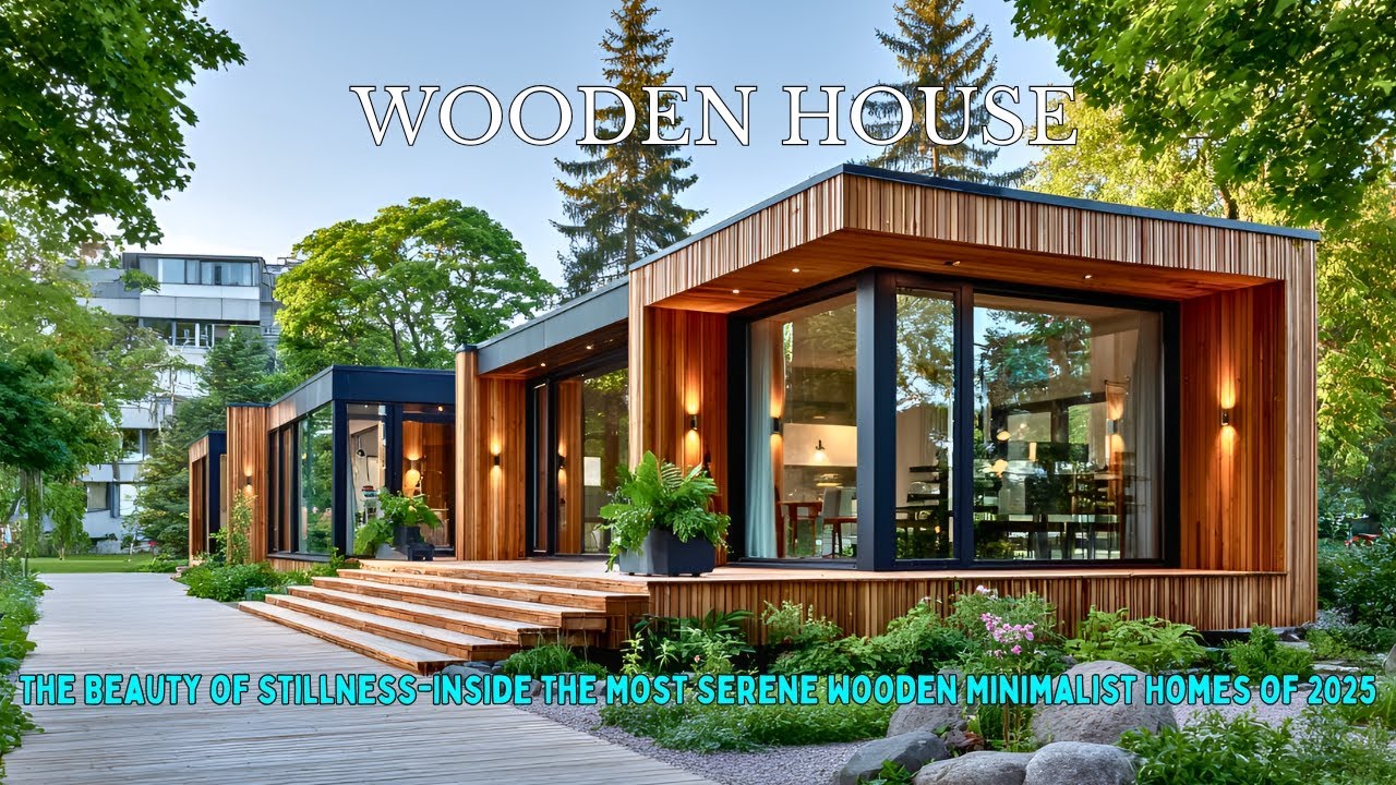 Natural Harmony: How Wooden Minimalist Architecture Redefines Modern Living and Wellness