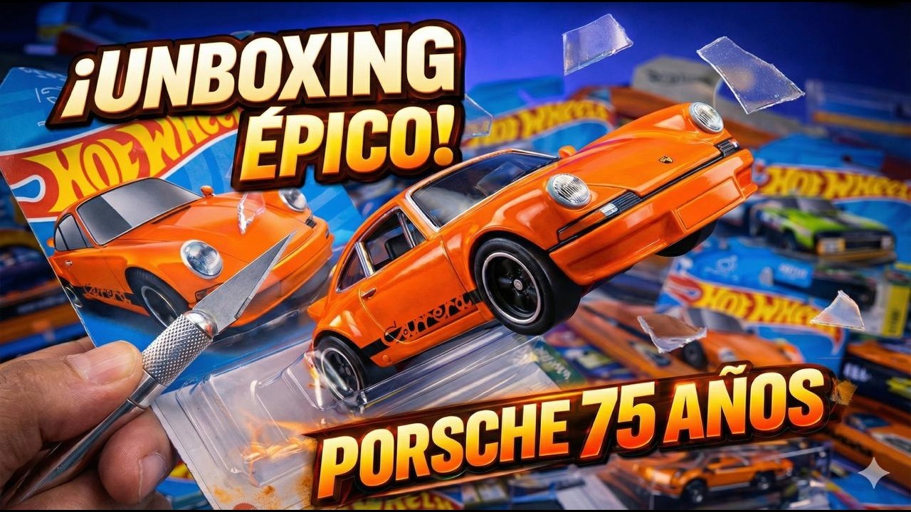 👉 “¿El mejor Porsche de Hot Wheels? 😱 911 Carrera RS 2.7”
