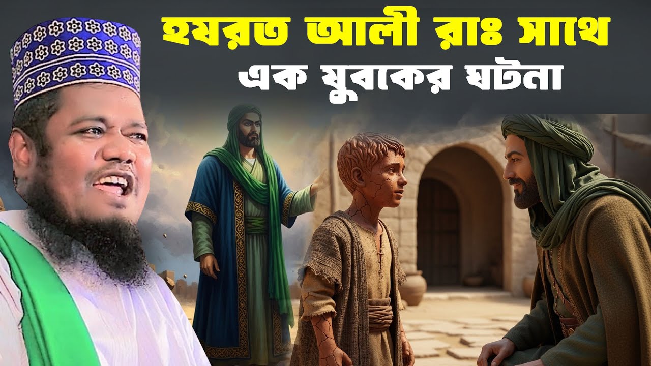 হযরত আলী সাথে মাটির বিশ্ব কাঁপানো ঘটনা । ক্বারী রুহল আমিন সিদ্দিকী। Qari Ruhol Amin Siddiki