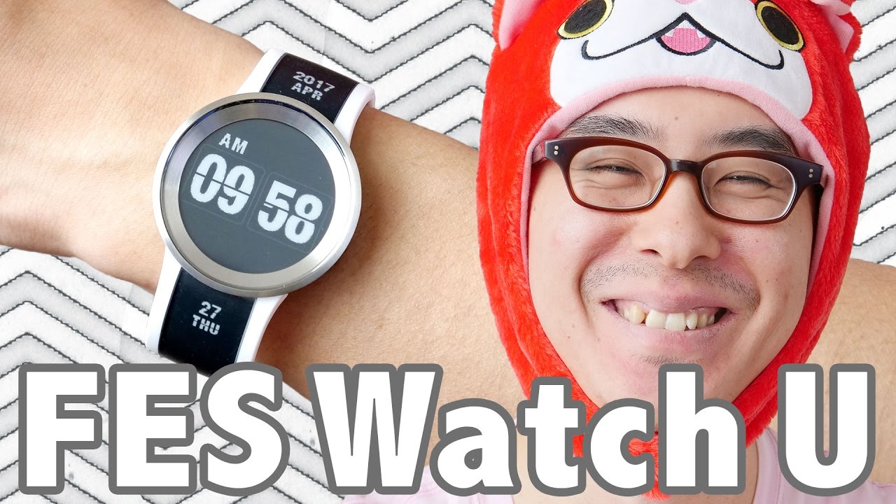 【最速レビュー】ソニーの新しい電子ペーパー時計「FES Watch U」がやってきた！前編