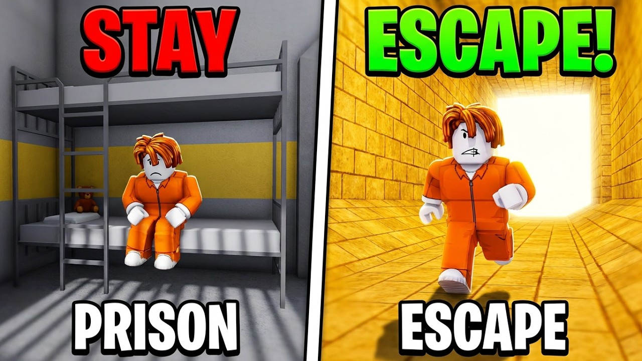 🚨👮‍♂️ Roblox Prison Escape –☺