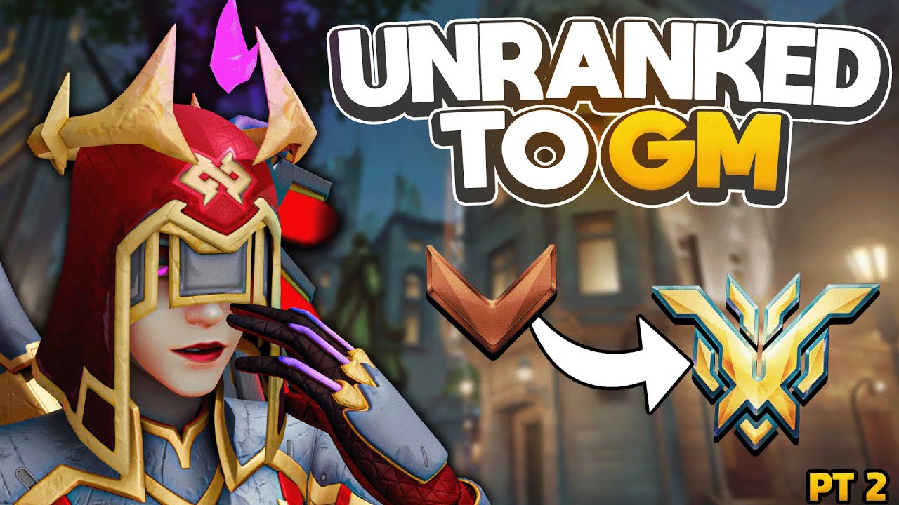 UNRANKED TO GM: MERCY ONLY - T500 MERCY MAIN -  (PT.2) (MASTERS) - Overwatch 2