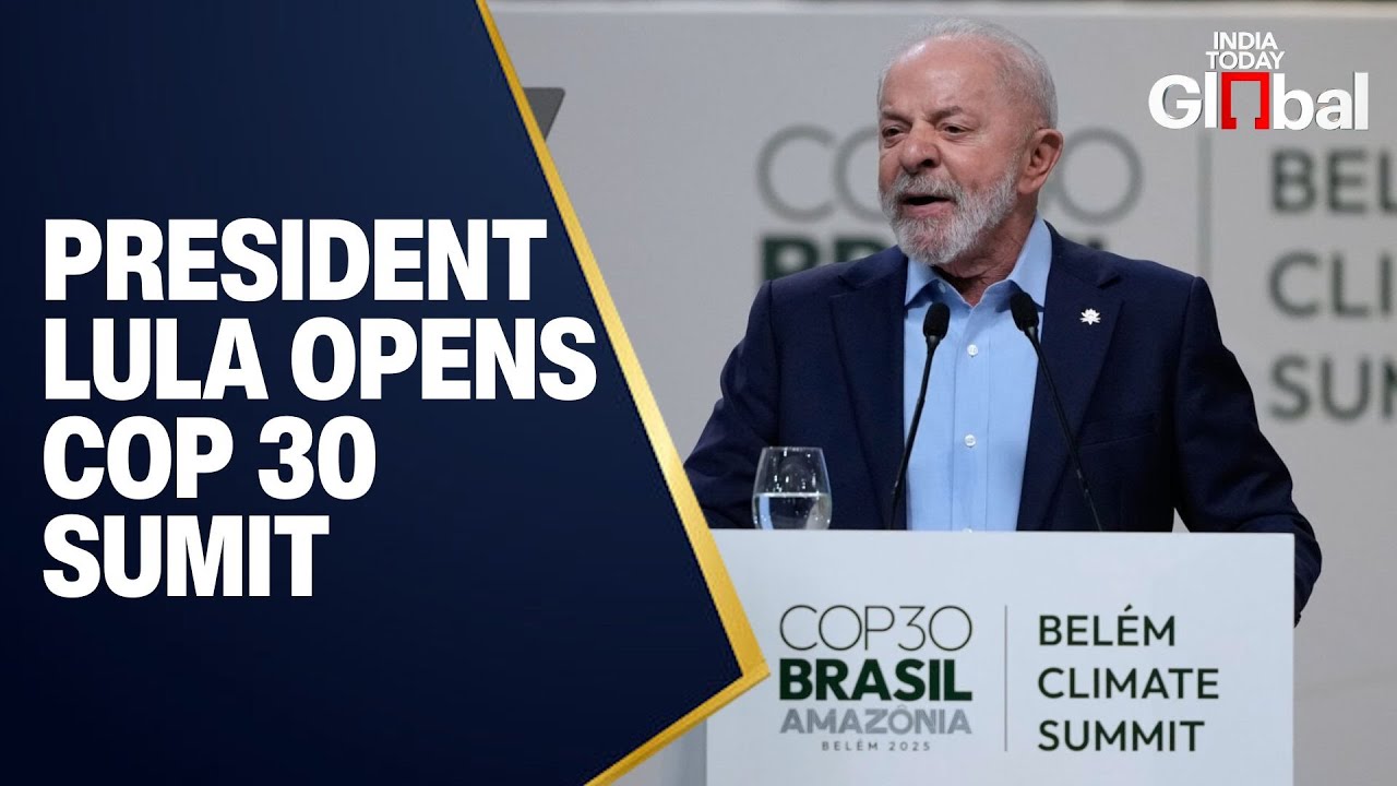 LIVE: President Lula Opens COP30 Climate Summit in Belem