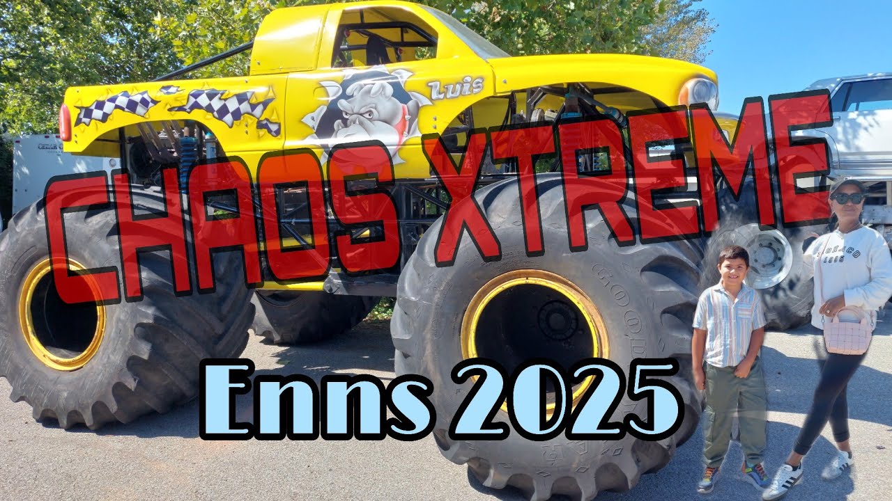 Monster Truck Show 2025 | Chaos Xtreme | Cars get crushed | The Wanderlust Family