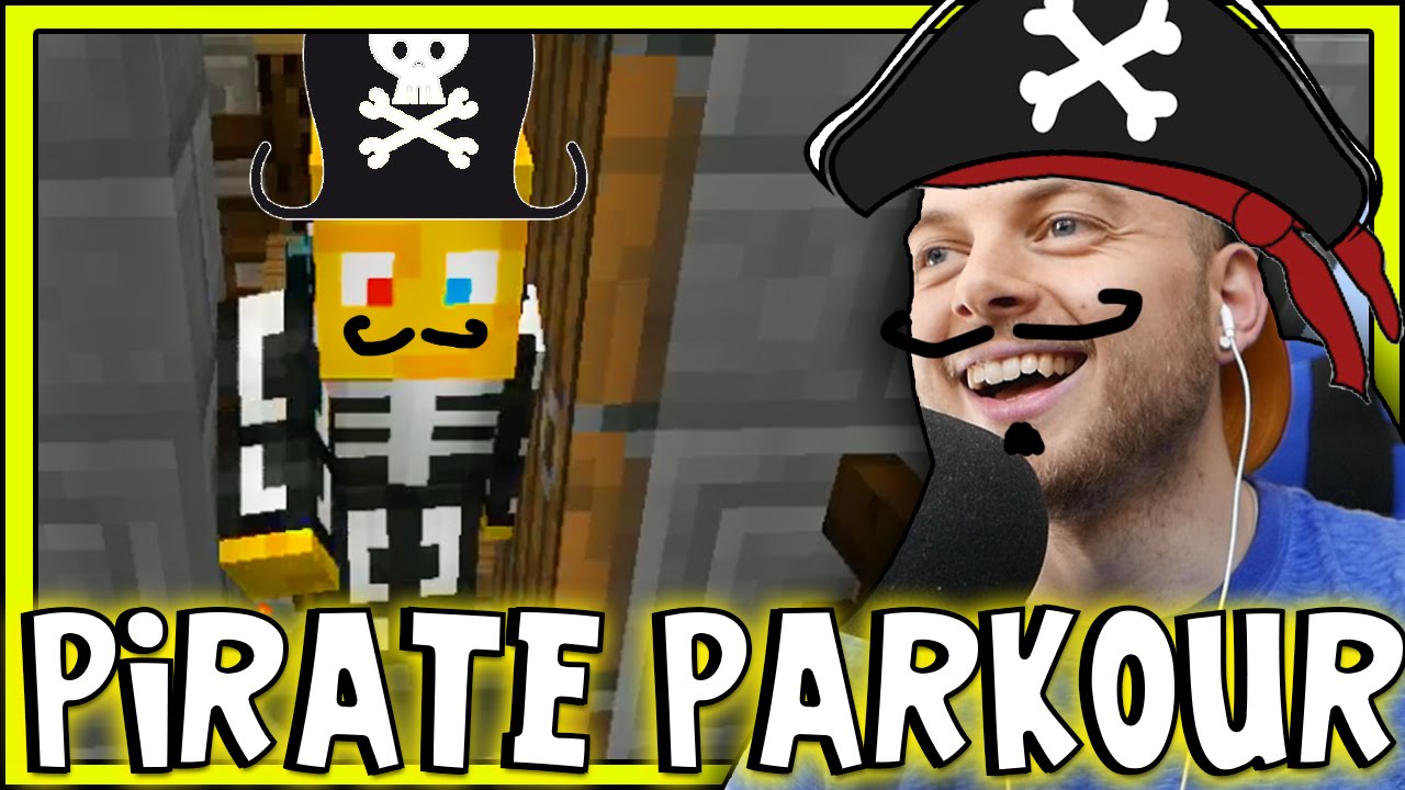 Minecraft - PIRATE PARKOUR! - Tall Dropper Map! [5]